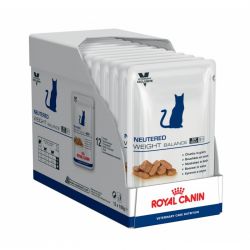 Royal Canin Vet Care Nutrition Cat Neutered Weight balance   12 x 100 g