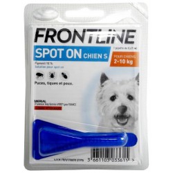 Frontline Spot on chiens Small de 2 à 10 kg - 1 pipette