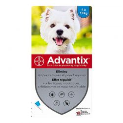 Advantix petit chien de 4 à 10 kg