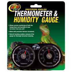 SunGrow Hermit Crabe Hygromètre & Mesure de l'humidité et de la  température, Jauges analogiques, Mesures