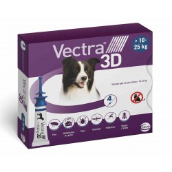 Vectra 3D chiens de 10 à 25 kg