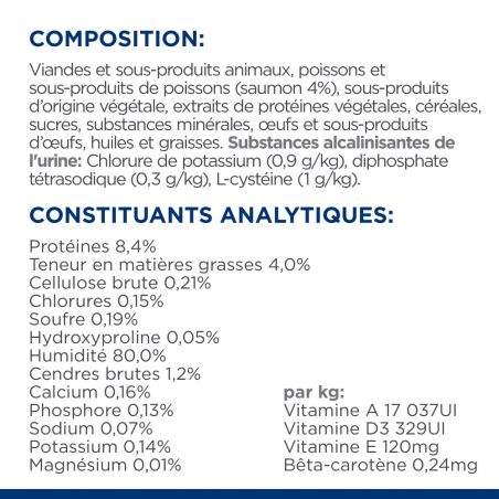 Hill's Prescription Diet Feline C/D Multicare au saumon 12 x 85 g