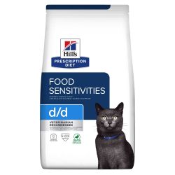 Hill's prescription diet Feline D/D canard & petits pois Sac de 1,5 kg