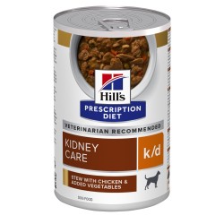 Hill's Prescription Diet K/D Kidney Mijotés pour Chien Poulet & Légumes