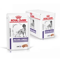 Royal Canin Vet Care Nutrition Dog Mature Consult 6- 12 sachets de 85g