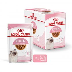 Royal Canin Cat Kitten émincé en sauce - 12 sachets de 85 g