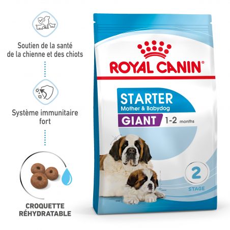 Royal Canin Dog Starter Mother & Babydog Giant Sac de 15 kg