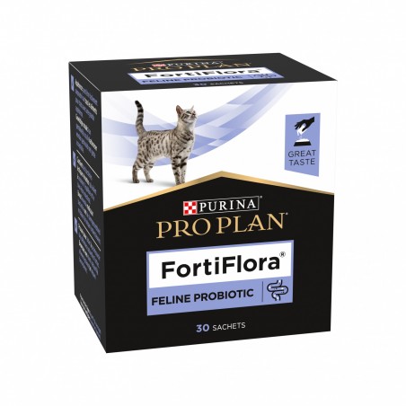 Purina Pro Plan Fortiflora pour chat - 30 sachets