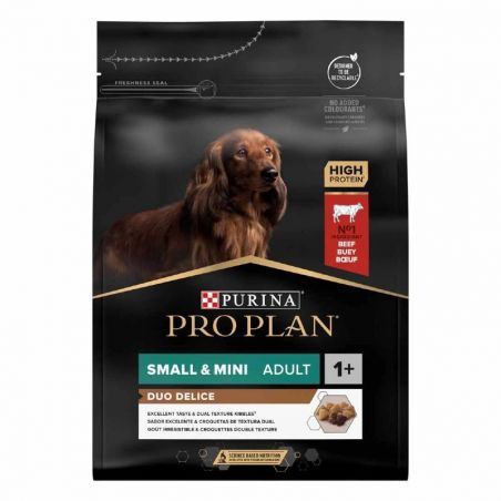 Purina Proplan Chien Small Adult Duo Delice au boeuf