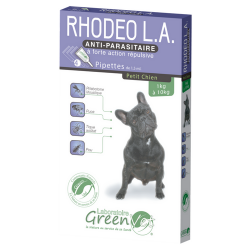 Pipettes antiparasitaires Rhodeo pour petit chien