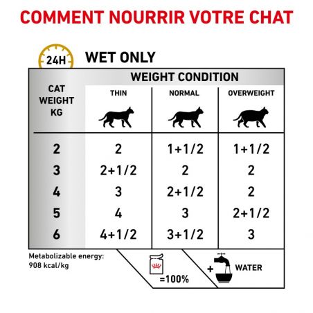 Royal canin Veterinary Diet Cat Urinary S/O Morceaux - 12 sachets de 85 g