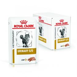 Royal canin Veterinary Diet Cat Urinary S/O Mousse - 12 sachets de 85 g