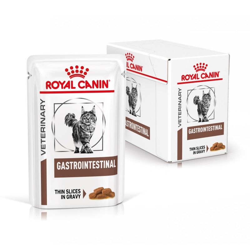 Royal Canin Veterinary Diet Cat Gastro Intestinal -12 sachets de 85 g