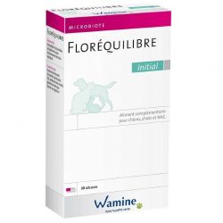 Wamine FloreÉquilibre Initial pour chiens 30 gélules