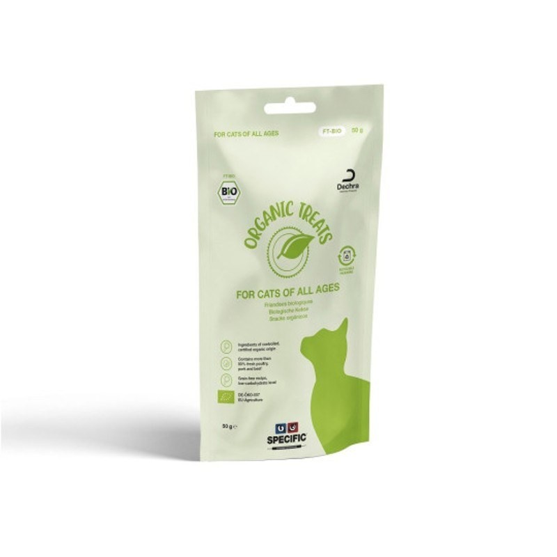 Specific Chat FT Bio Organic Treats - JungleVet