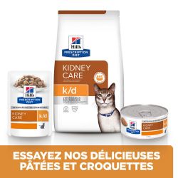 Hill's Prescription Diet k/d Kidney pour Chat au Boeuf - 12 sachets de 85 g