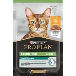 Purina Proplan NutriSavour Cat Sterilised Poulet en Sauce