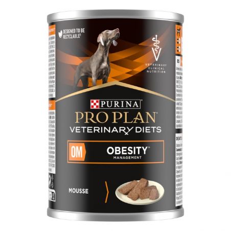 Pro Plan Veterinary Diets Canine OM Obesity Management - 12 x 400 g - JungleVet