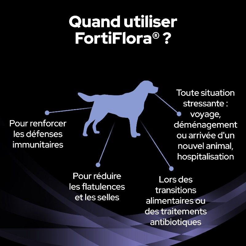 Pro Plan Fortiflora pour chien - JungleVet