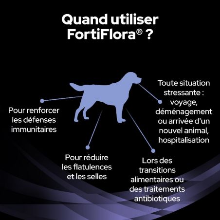 Pro Plan Fortiflora pour chien - JungleVet