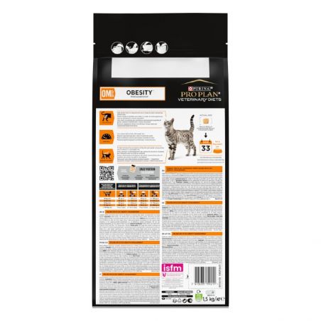 Pro Plan Veterinary Diets Feline OM St/Ox Obesity Management