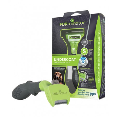 Tondeuse Deshedding anti mue pour petit chien à poils longs - JungleVet