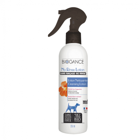 Biogance Lotion No Rinse pour chien  - Spray de 250 ml JungleVet