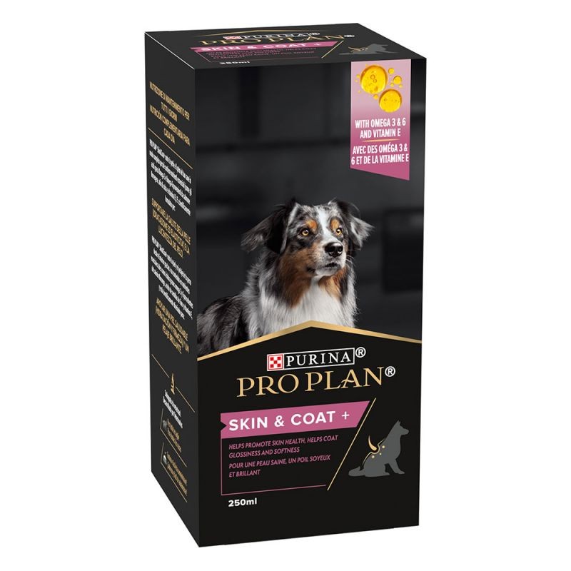Pro Plan Skin and Coat+ Chien - Flacon de 250 ml - JungleVet