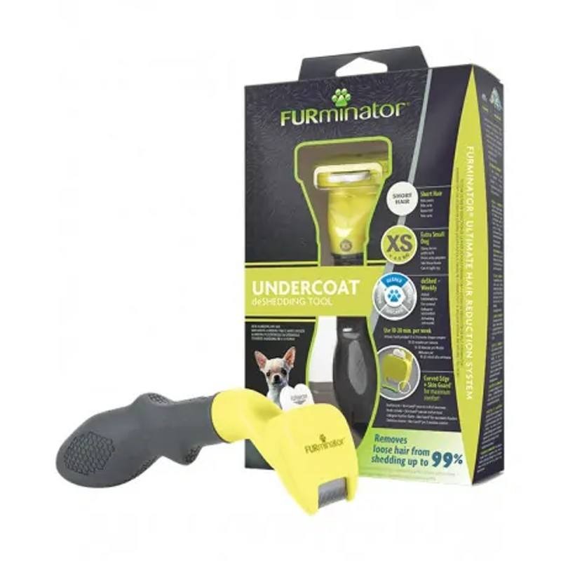 Brosse Deshedding anti mue pour chien poils courts - JungleVet