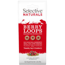Selective Naturals Berry Loops friandises pour rongeurs - JungleVet
