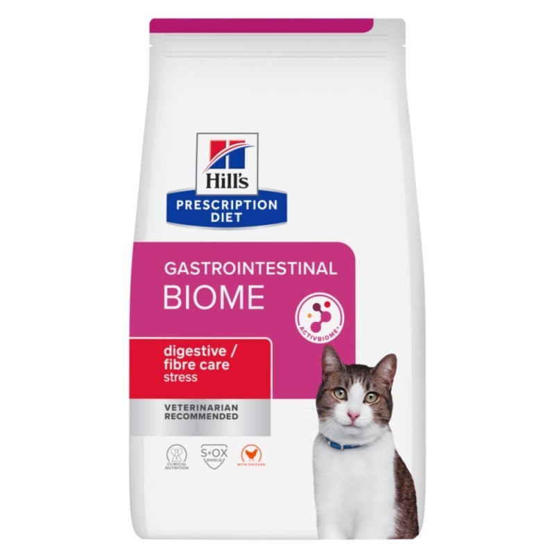 Hill's prescription diet Gastrointestinal Biome Stress pour chat au Poulet - JungleVet