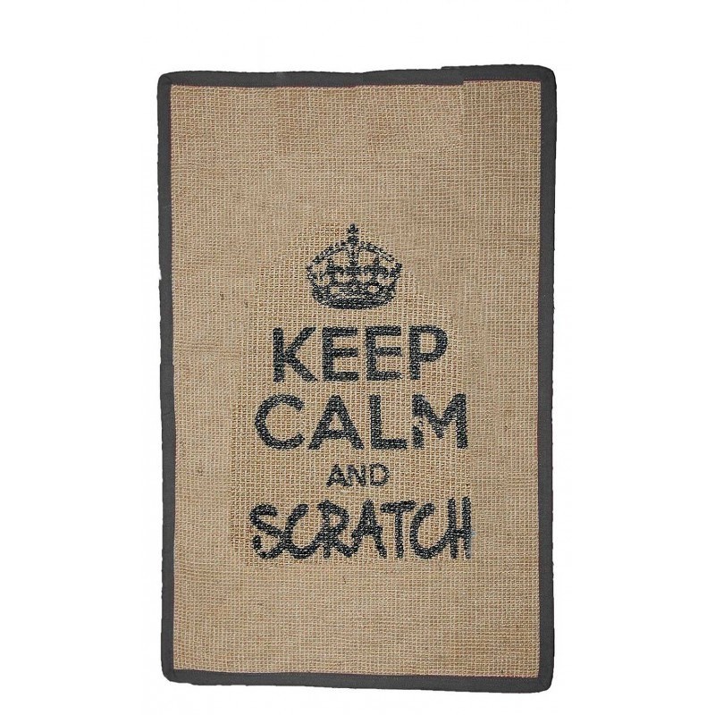 Tapis Griffoir Wouapy Rectangle Gris - JungleVet