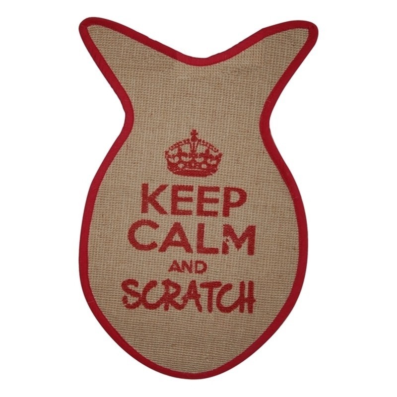 Tapis Griffoir Wouapy Poisson rouge - JungleVet