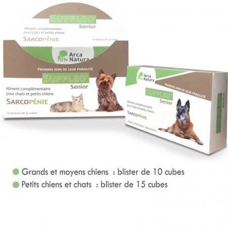 Suppléo Senior Sarcopénie pour chien et chat - JungleVet