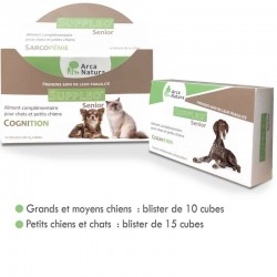 Suppléo senior Cognition pour chiens et chats boite de 150 cubes appétents - JungleVet