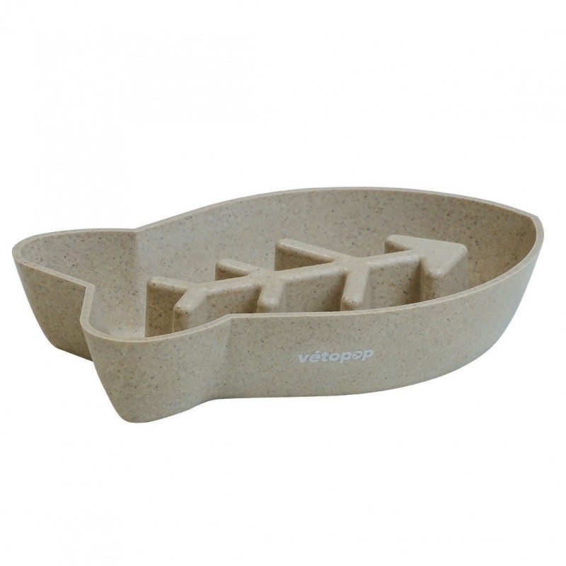 Vetopop Gamelle Anti Glouton Pop Poisson - JungleVet
