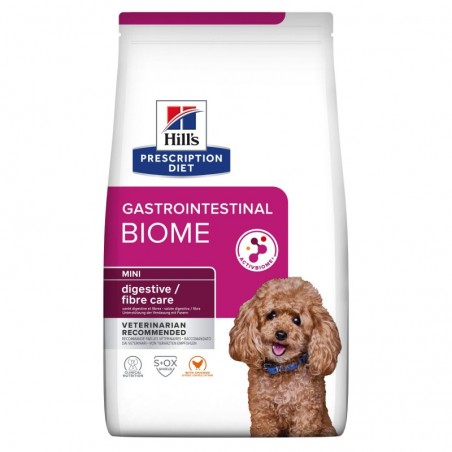 Hill's Prescription Diet Gastrointestinal Biome Mini pour chien au Poulet - JungleVet