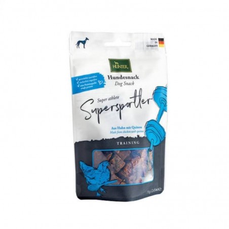 Friandises Hunter Training Super Athlète Poulet sachet de 70 g - JungleVet