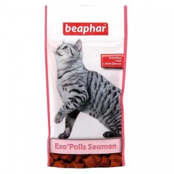 Beaphar Friandises Exo Poils pour chat au saumon - JungleVet