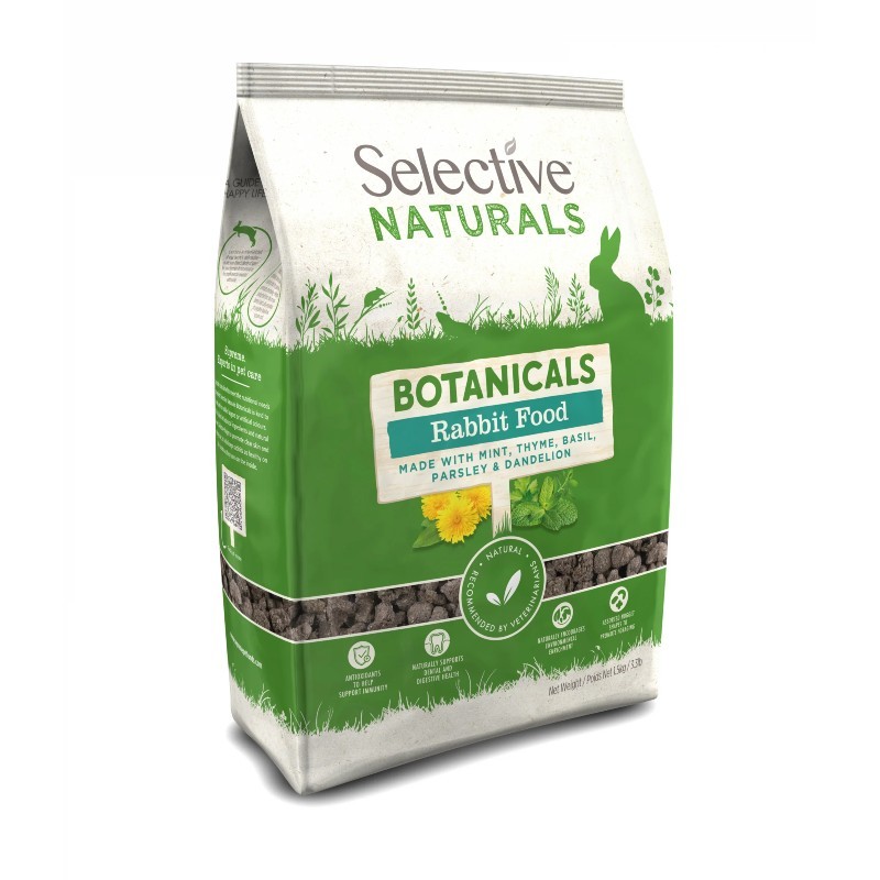 Selective Naturals Botanicals Rabbit   Sac de 1,5 kg