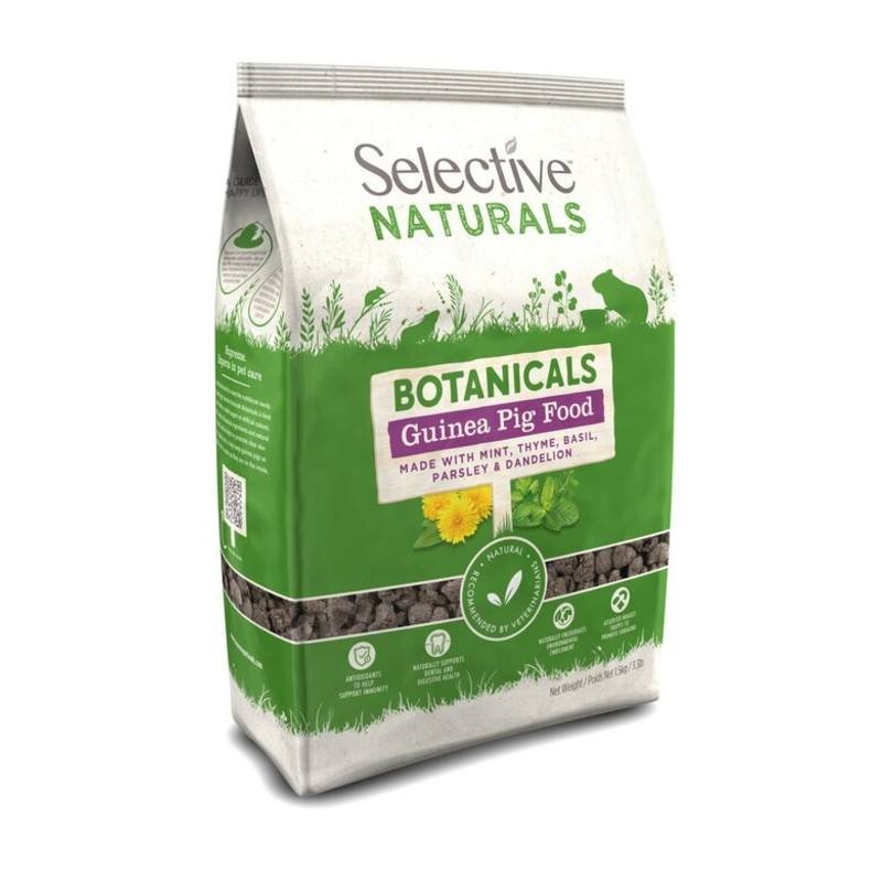 Selective Naturals Botanicals Guinea Pig sac de 1,5 kg - JungleVet
