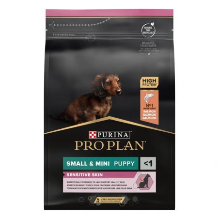 Pro Plan Dog Small&Mini Puppy Sensitive Skin au saumon