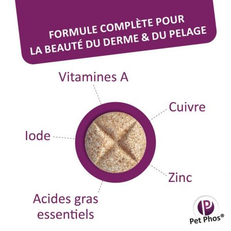 Pet Phos pelage chat Boite de 36 comprimés