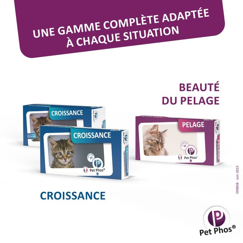Pet Phos pelage chat Boite de 36 comprimés