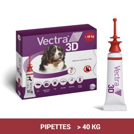 Vectra 3D chiens de plus de 40 kg