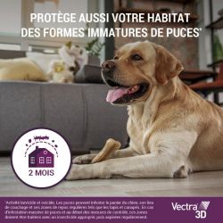 Vectra 3D chiens de 1,5 à 4 kg