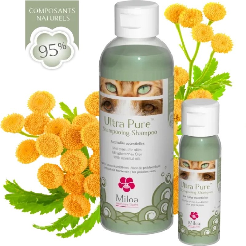 Shampooing Ultra Pure 8 Flacons de 30 ml - JungleVet