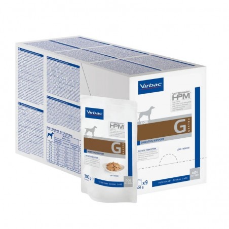 Veterinary HPM Dog G1 Digestive Support Mousse Sachet repas 9 sachets de 300 g - JungleVet