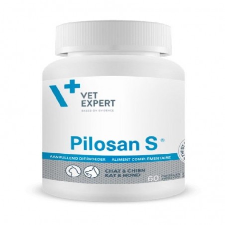 Vetexpert Pilosan S - Flacon de 60 capsules - JungleVet