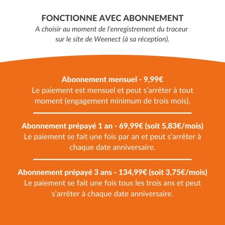 Collier GPS Weenect Cats 2 - JungleVet